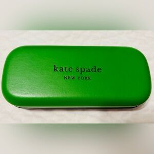KATE SPADE 💚♠️ Green & Black Glasses Case